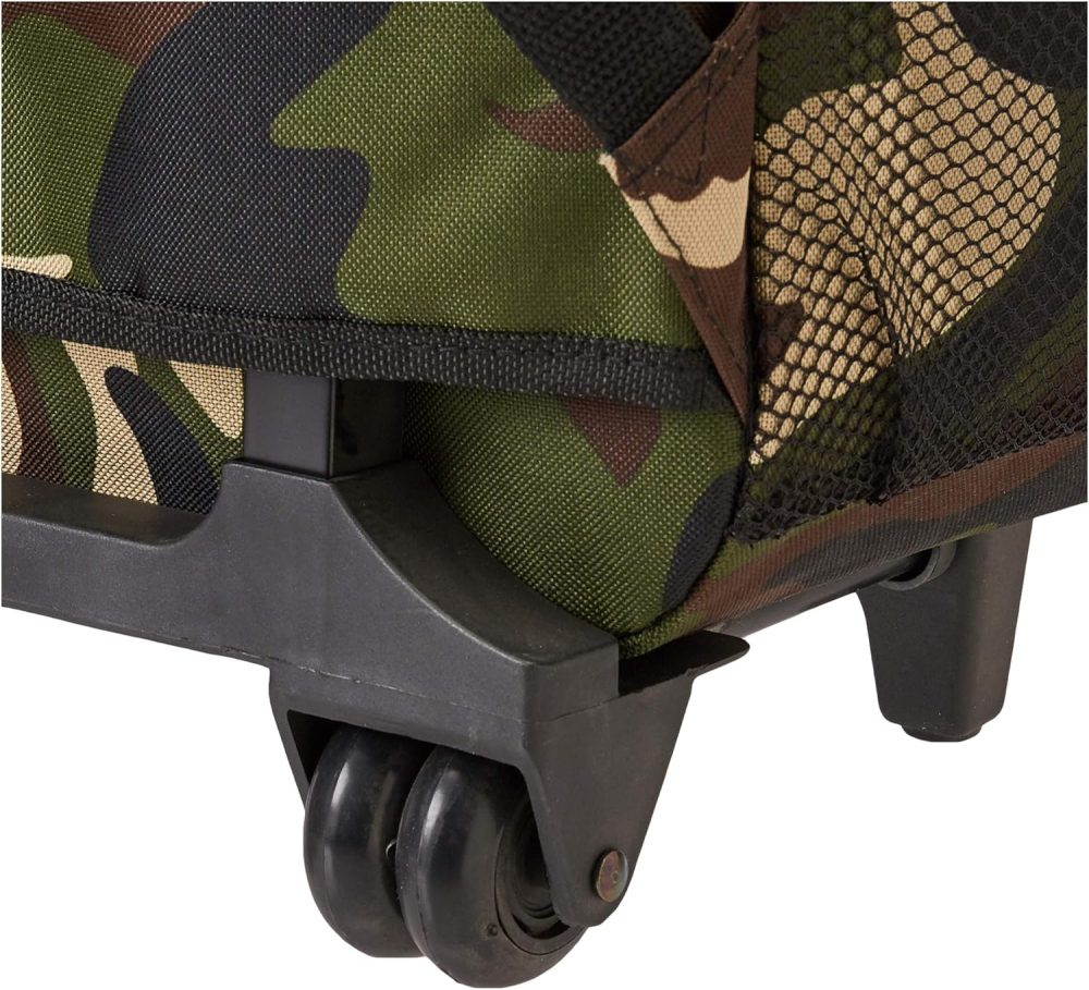 Double Handle Rolling Backpack, CAMO, 17-Inch - Image 4