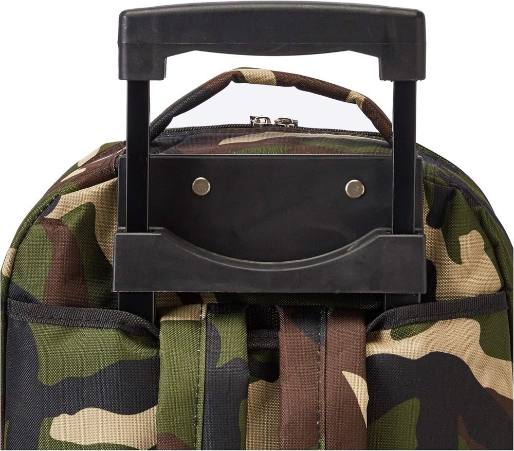 Double Handle Rolling Backpack, CAMO, 17-Inch - Image 7